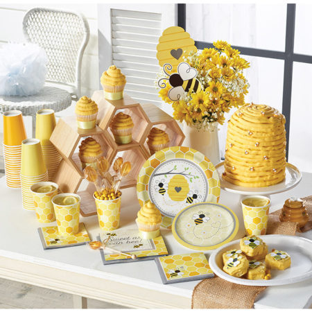 sweet as can bee baby shower supplies